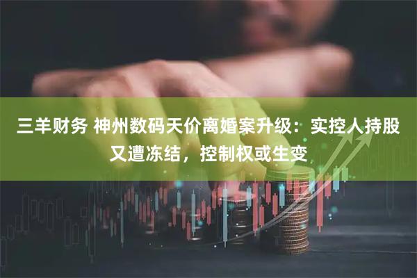 三羊财务 神州数码天价离婚案升级：实控人持股又遭冻结，控制权或生变