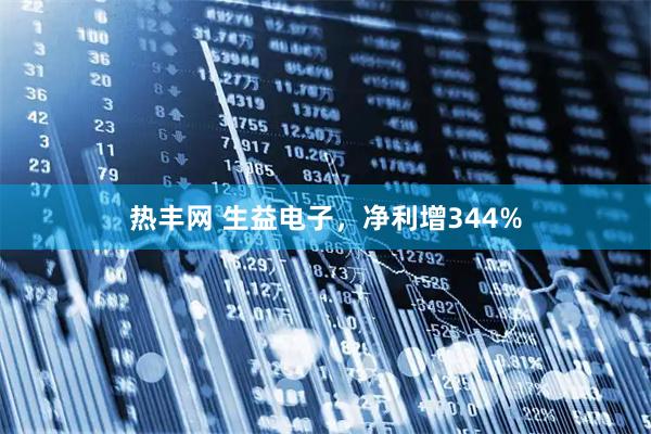 热丰网 生益电子，净利增344%